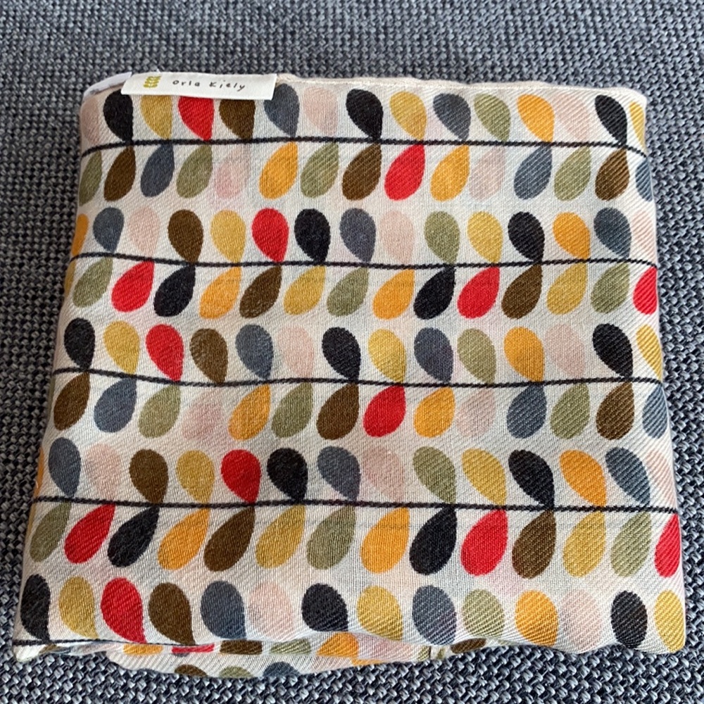 Soft Orla Kiely Stems Scarf/Shawl